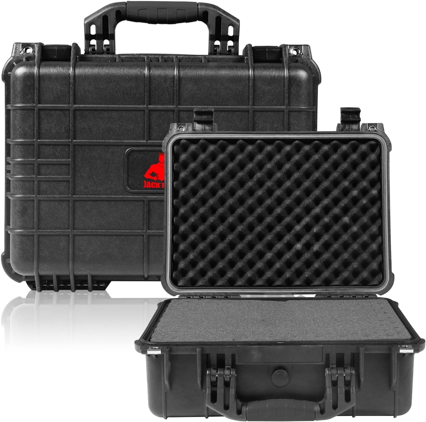 Jack Boss Waterproof Hard Case with Customizable Foam