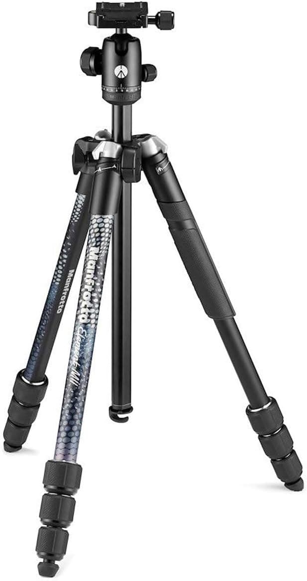 Manfrotto Element MII 4-Section Aluminum Tripod with Ball Head