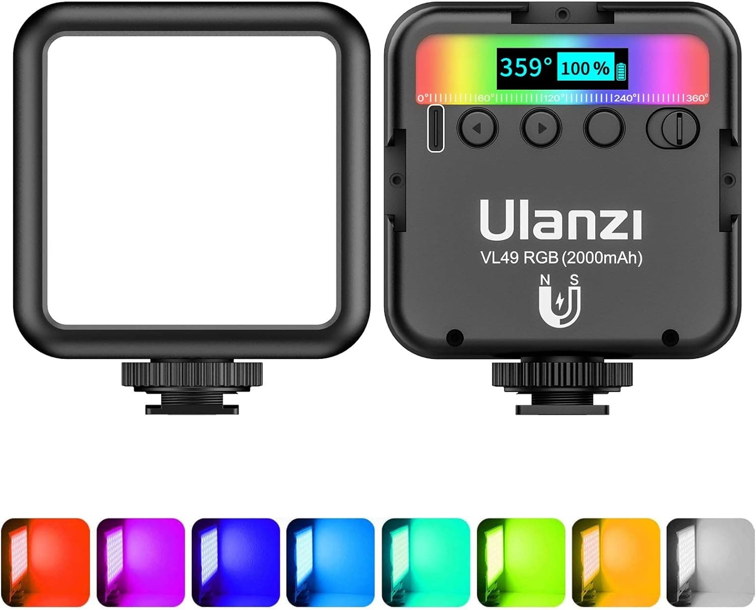 ULANZI VL49 RGB Mini Video Light