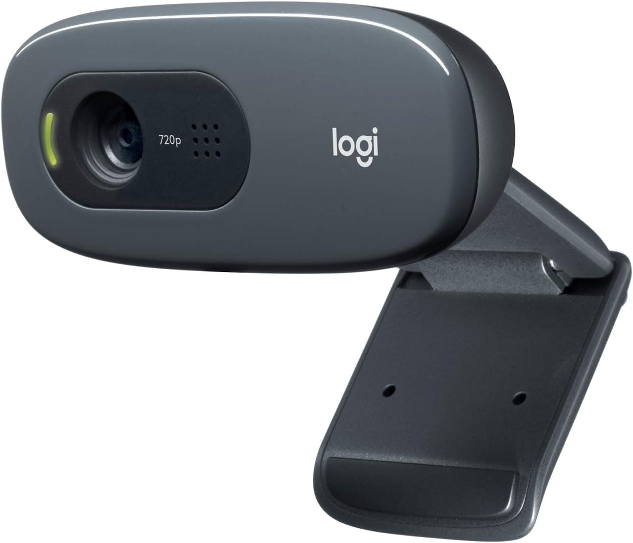 Logitech C270 HD 720p Webcam, Plug-and-Play with Noise-Reducing Mic
