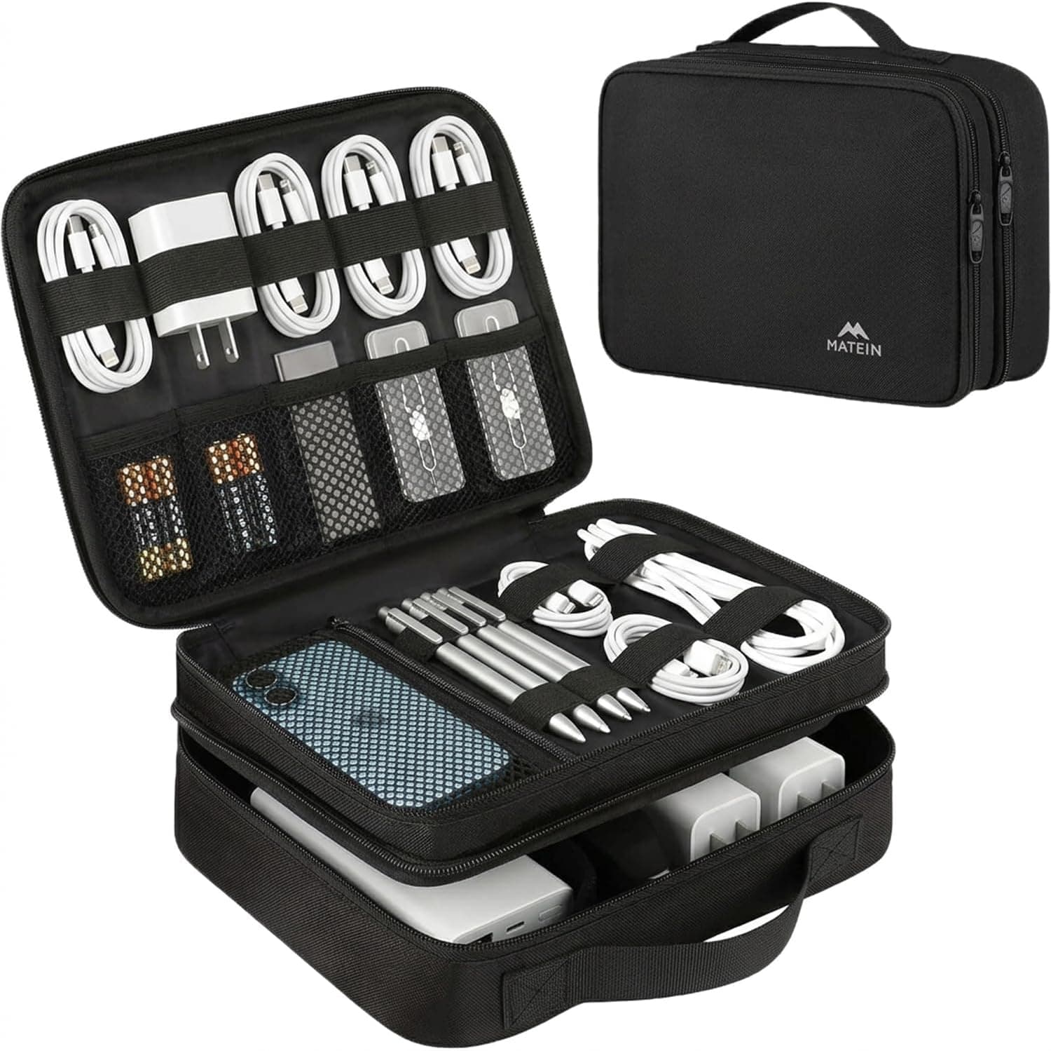 MATEIN Electronics Organizer Travel Case