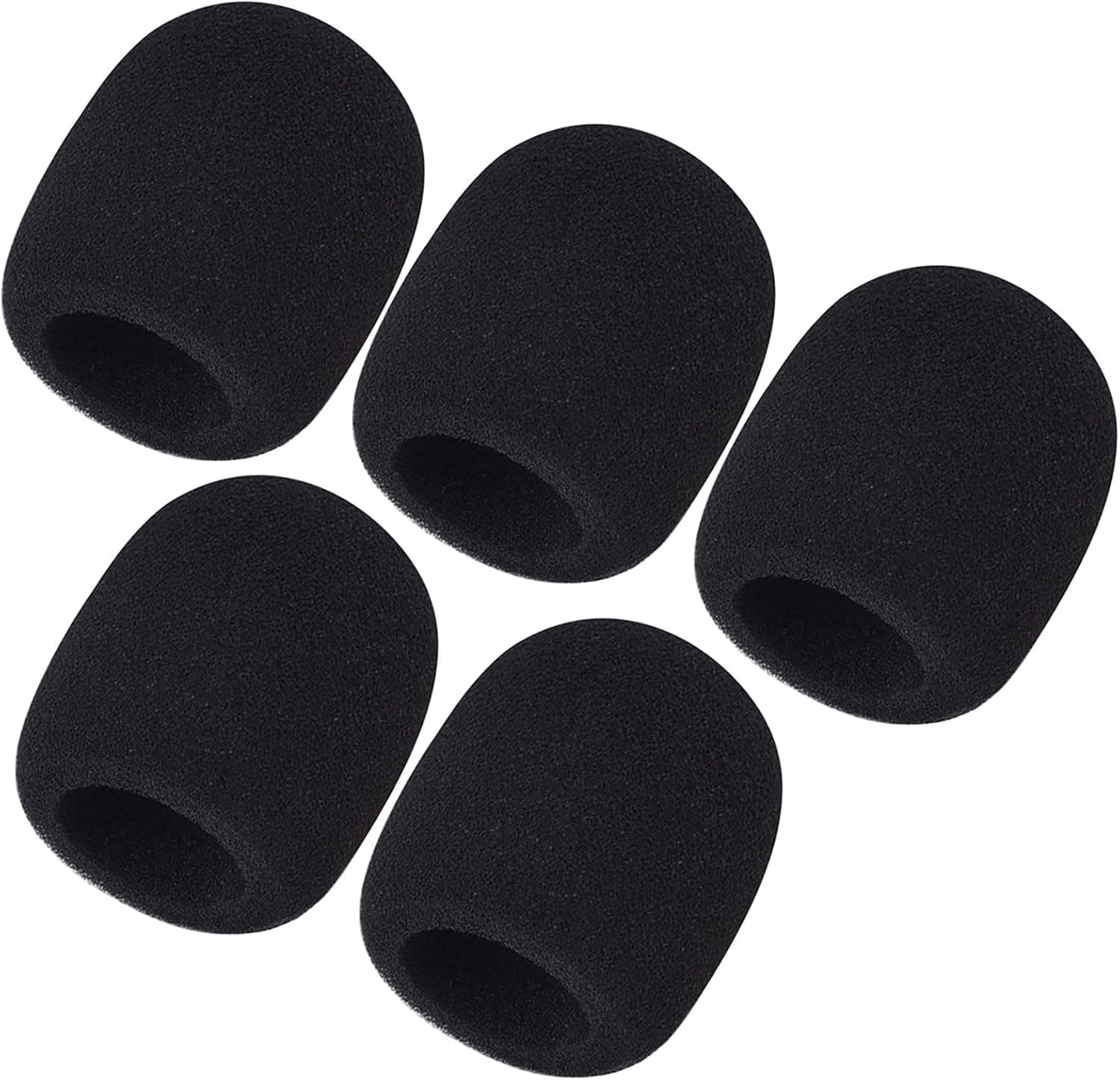 Mudder 5-Pack Foam Microphone Windscreens